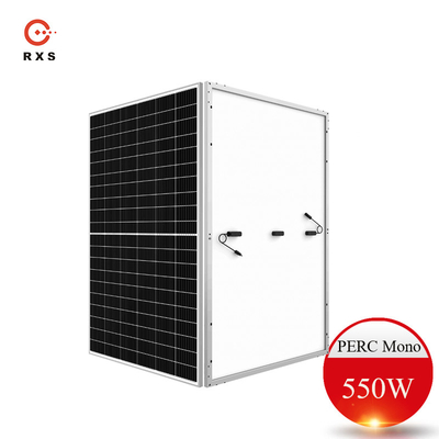 Rixin PERC 550W 10BB Monostalline PV Module 144 Cells Paneles Solares Kit Costo