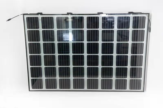 BIPV Monocrystalline Custom Solar Panels Glass